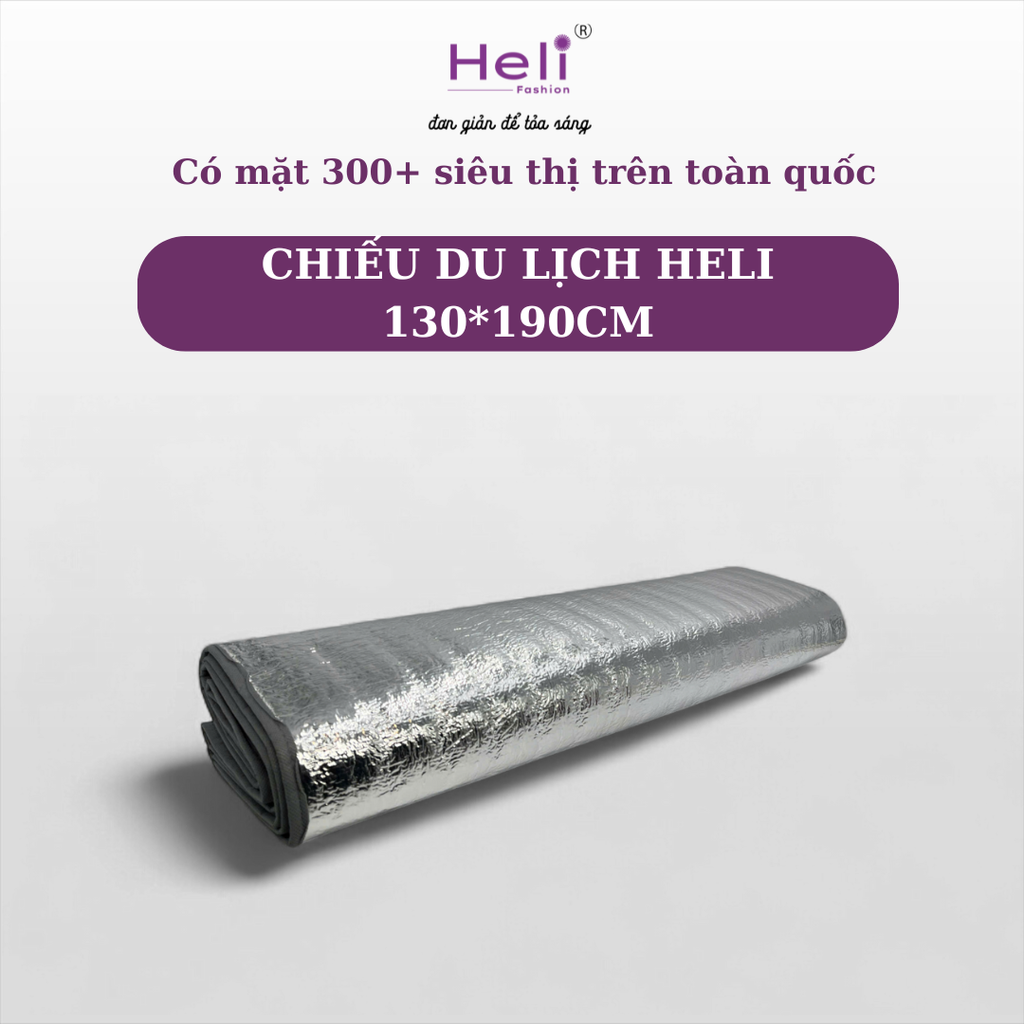 CHIẾU DU LỊCH HELI 130*190 CM 