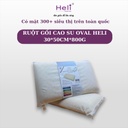 RUỘT GỐI CAO SU OVAL HELI 30*50CM*800G