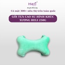 GỐI TỰA CAO SU HÌNH KHÚC XƯƠNG HELI 250G
