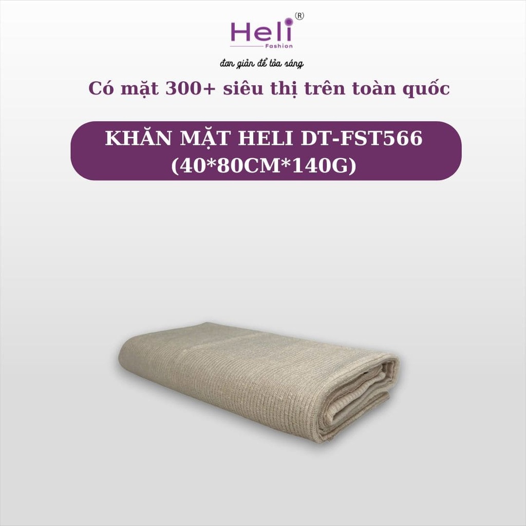  KHĂN MẶT HELI DT-FST566 (40*80CM*140G)