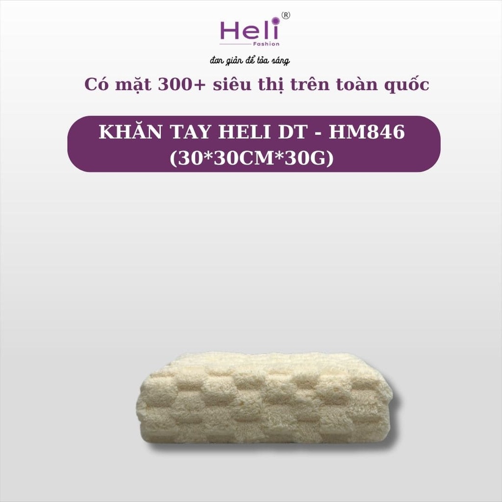  KHĂN TAY HELI DT - HM846 (30*30CM*30G) 