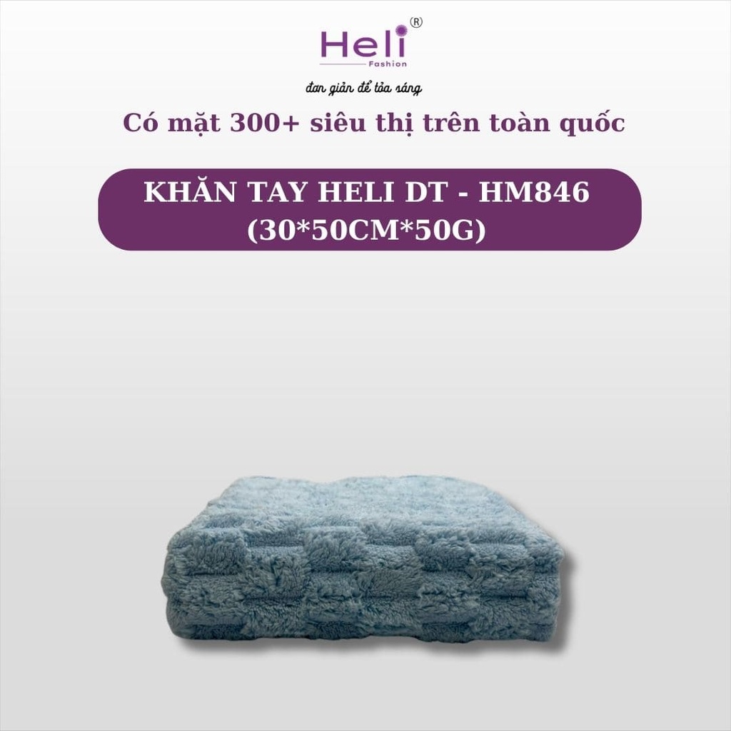  KHĂN TAY HELI DT - HM846 (30*50CM*50G) 