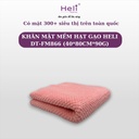 KHĂN MẶT MỀM HẠT GẠO HELI DT - FM866 (40*80CM*90G)