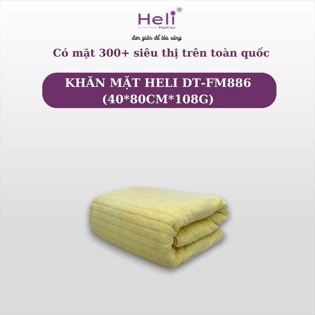 KHĂN MẶT HELI DT - FM886 (40*80CM*108G)