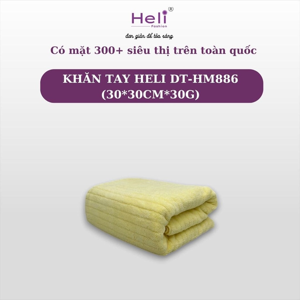 KHĂN TAY HELI DT - HM886 (30*30CM*30G)