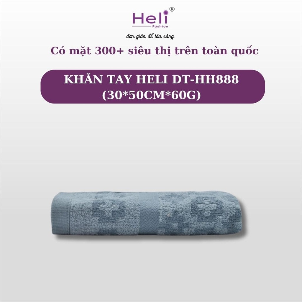 KHĂN TAY HELI DT-HH888 (30*50CM*60G) 