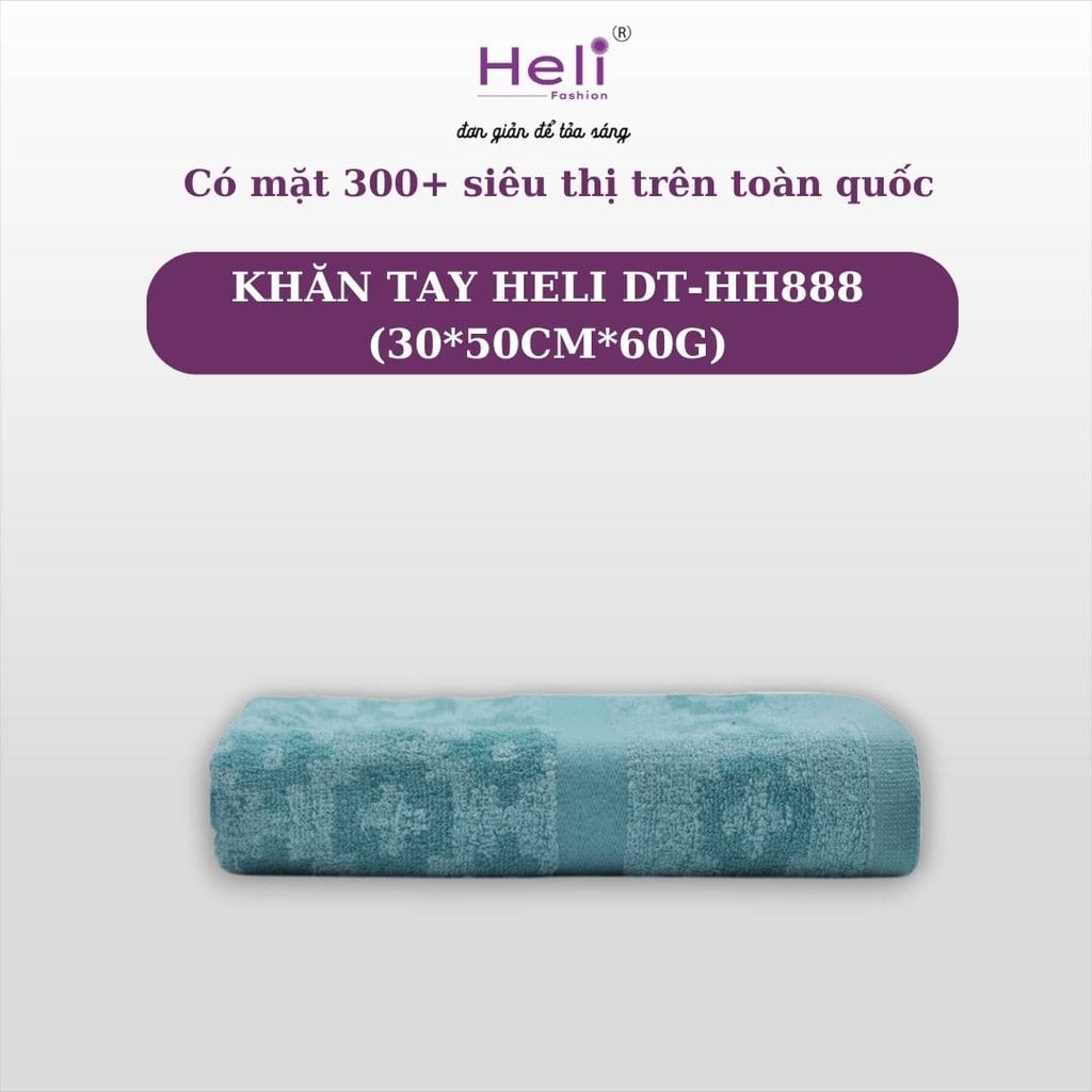 KHĂN TAY HELI DT-HH888 (30*50CM*60G) 
