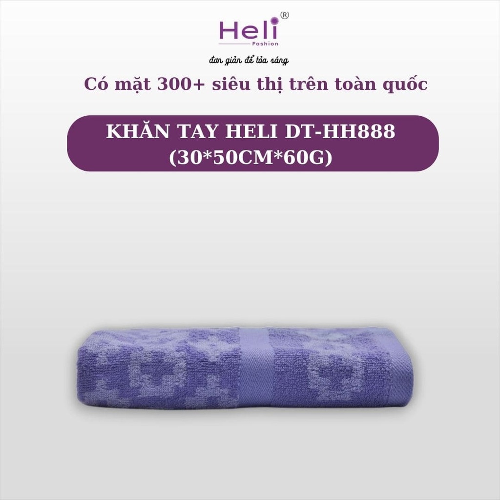 KHĂN TAY HELI DT-HH888 (30*50CM*60G) 