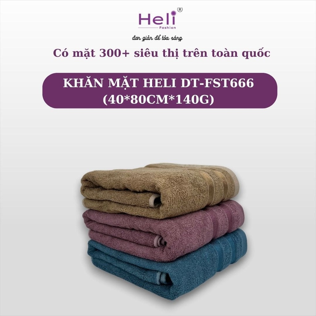  KHĂN MẶT HELI DT-FST666 (40*80CM*140G)