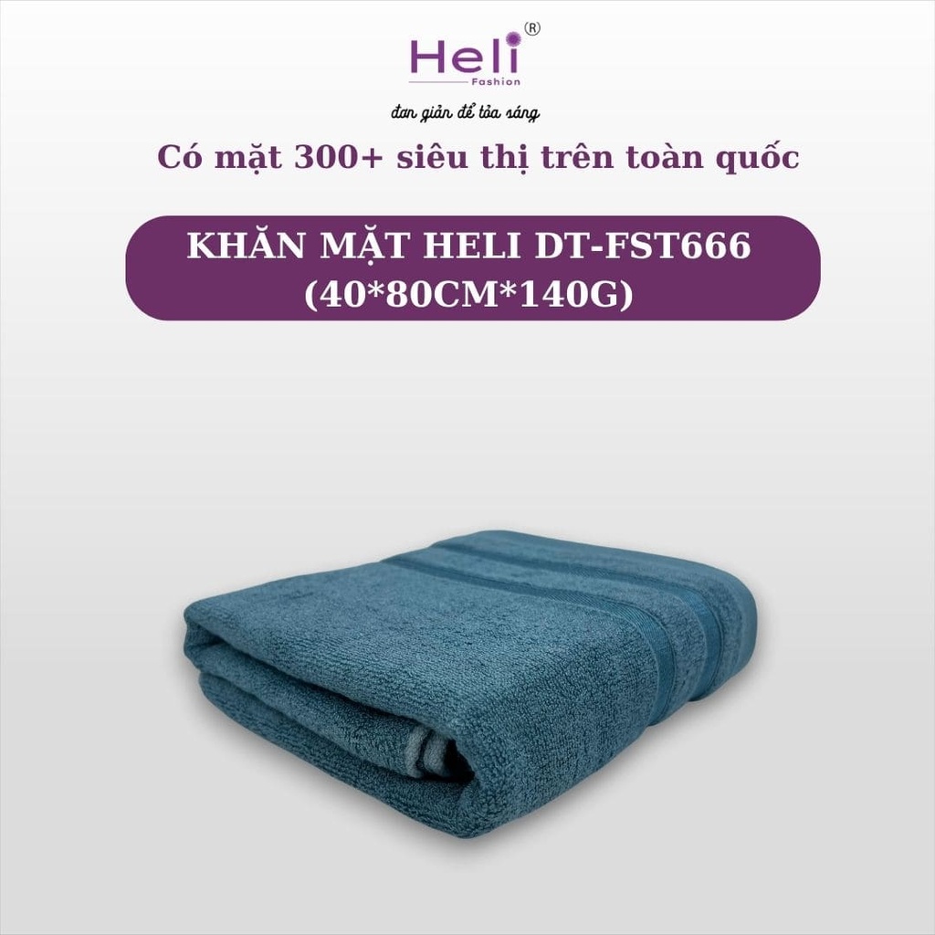  KHĂN MẶT HELI DT-FST666 (40*80CM*140G)