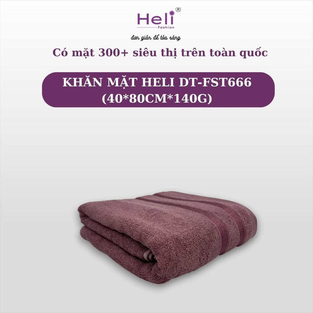  KHĂN MẶT HELI DT-FST666 (40*80CM*140G)
