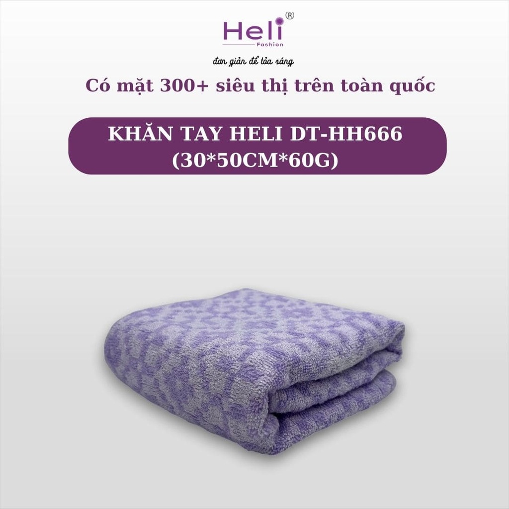 KHĂN TAY HELI DT-HH666 (30*50CM*60G)