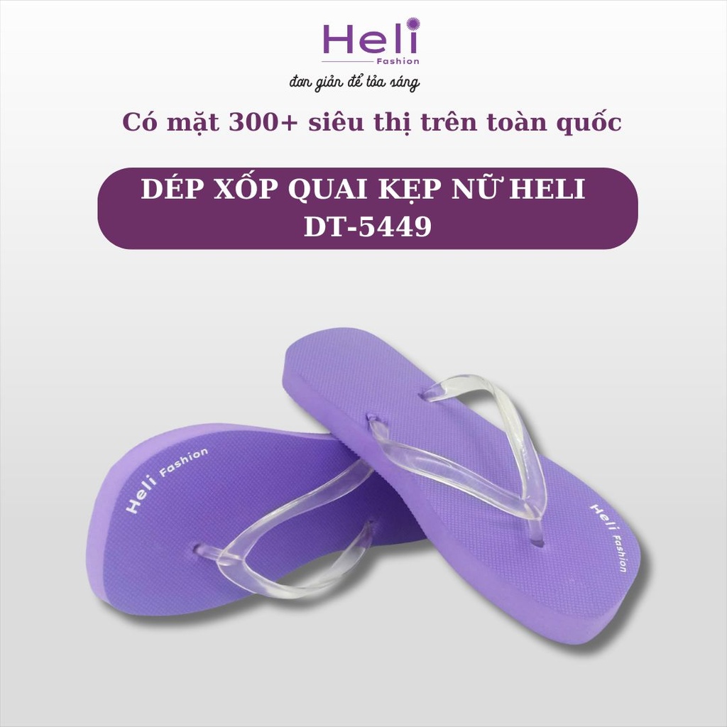 DÉP XỐP QUAI KẸP NỮ HELI DT-5449 