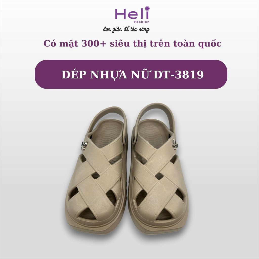 DÉP NHỰA NỮ DT-3819