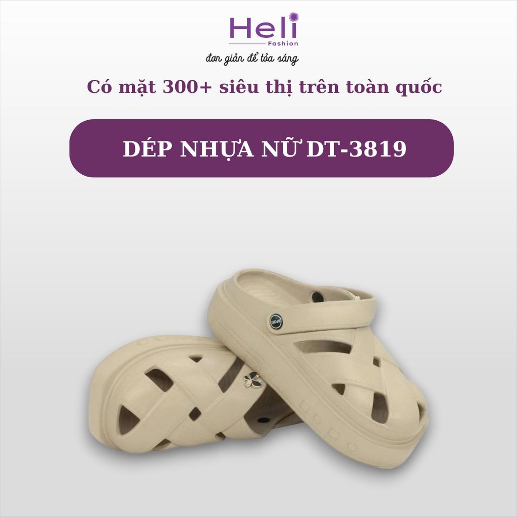 DÉP NHỰA NỮ DT-3819