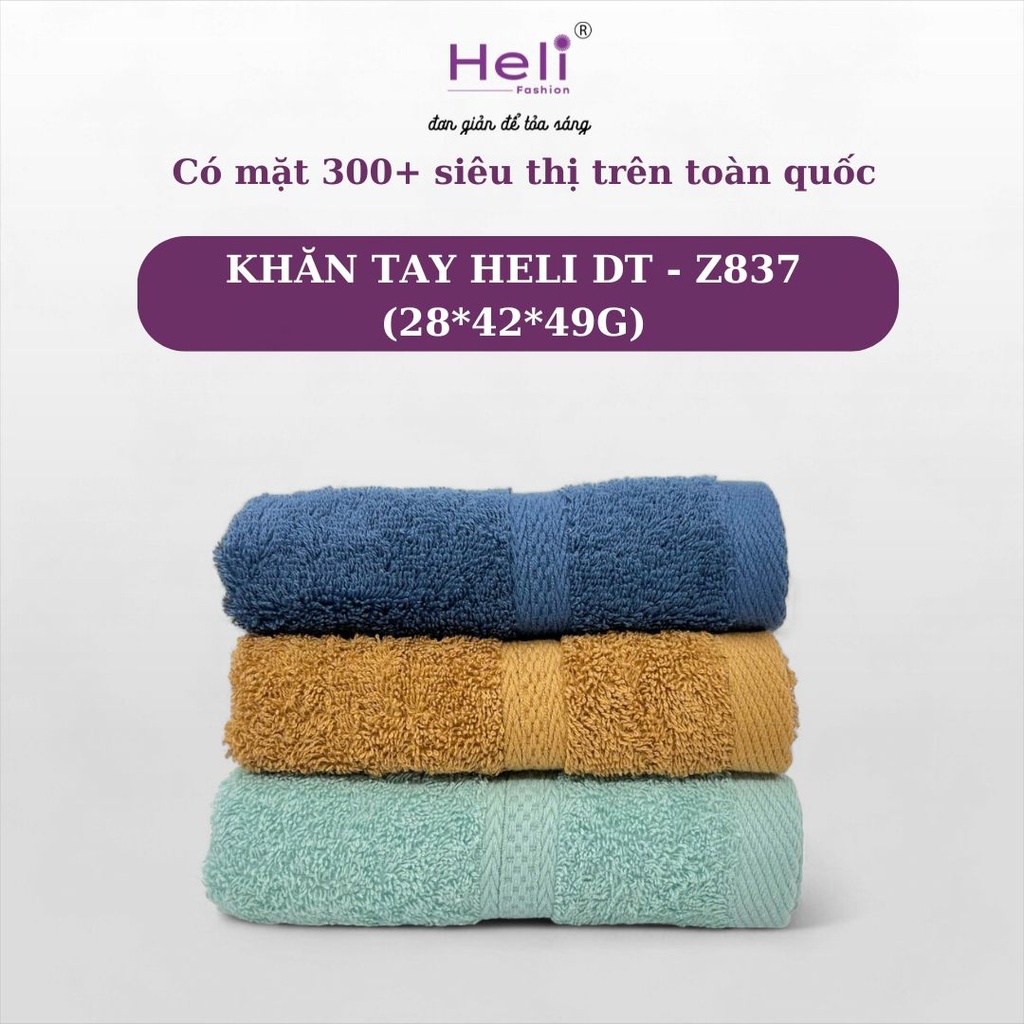  KHĂN TAY HELI DT - Z837 (28*42*49G)