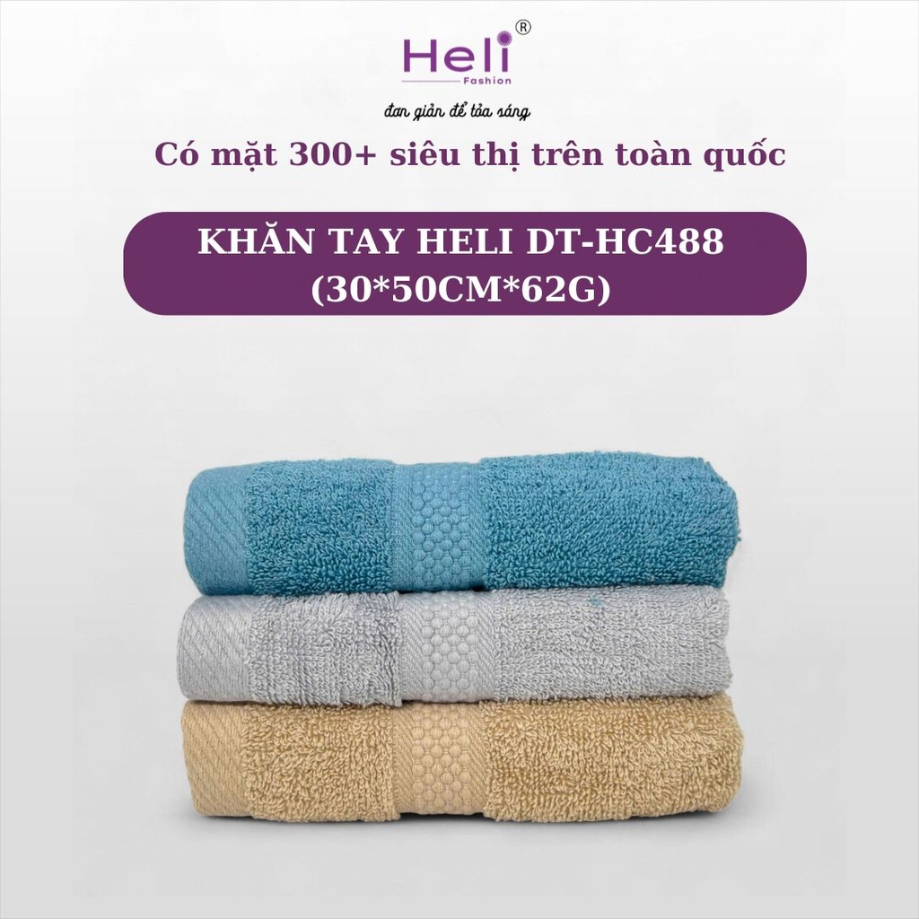 KHĂN TAY HELI DT-HC488 (30*50CM*62G)