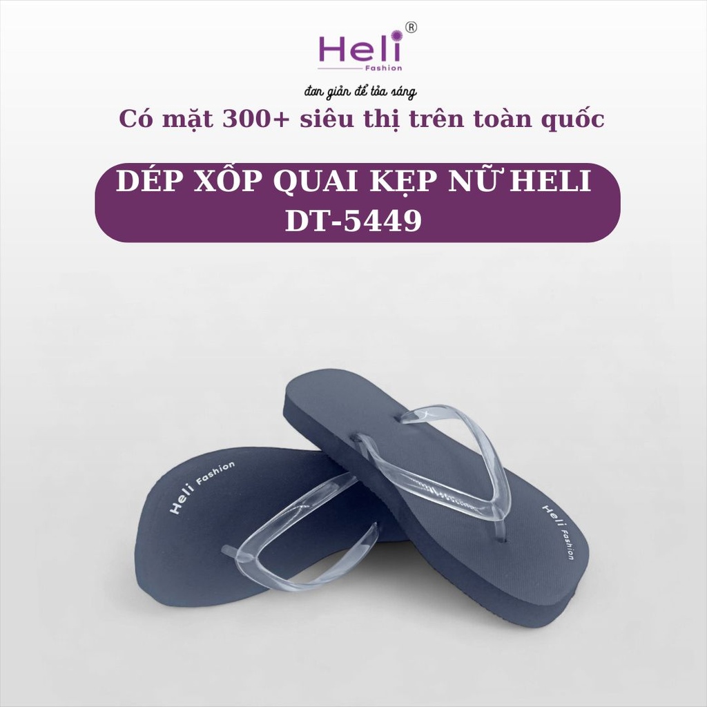 DÉP XỐP QUAI KẸP NỮ HELI DT-5449 