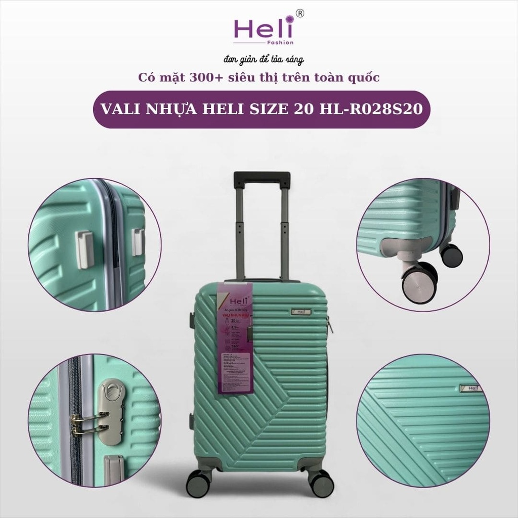 VALI NHỰA HELI SIZE 20 HL-R028S20