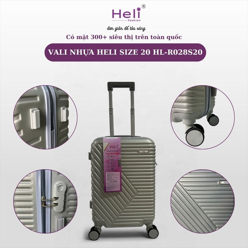 VALI NHỰA HELI SIZE 20 HL-R028S20