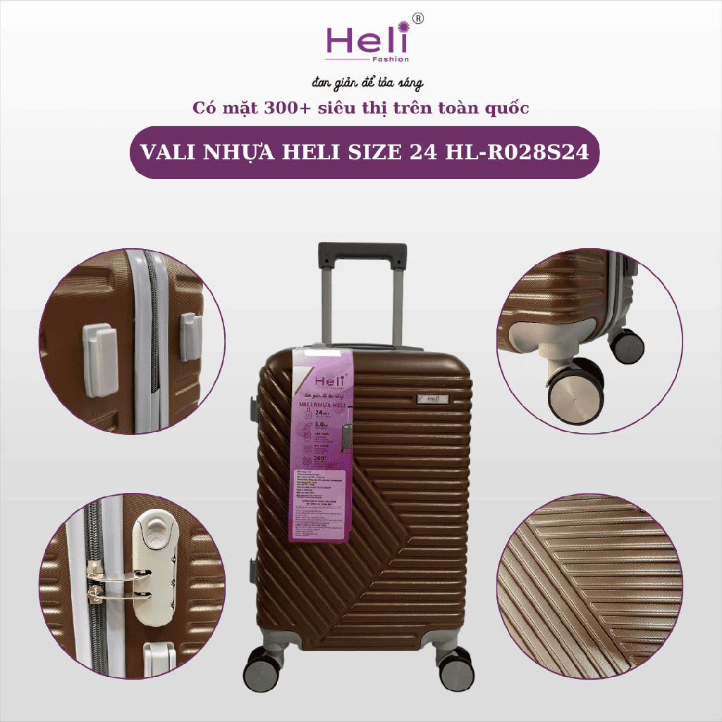 VALI NHỰA HELI SIZE 24 HL-R028S24