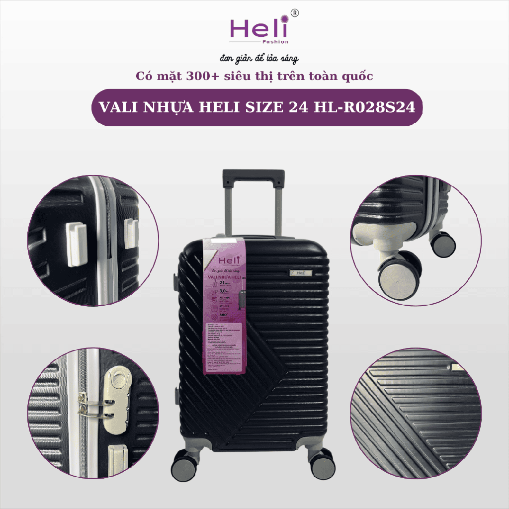VALI NHỰA HELI SIZE 24 HL-R028S24