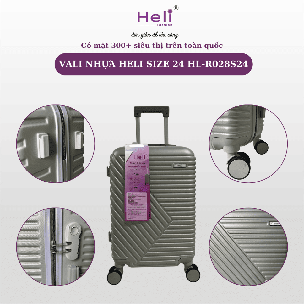 VALI NHỰA HELI SIZE 24 HL-R028S24
