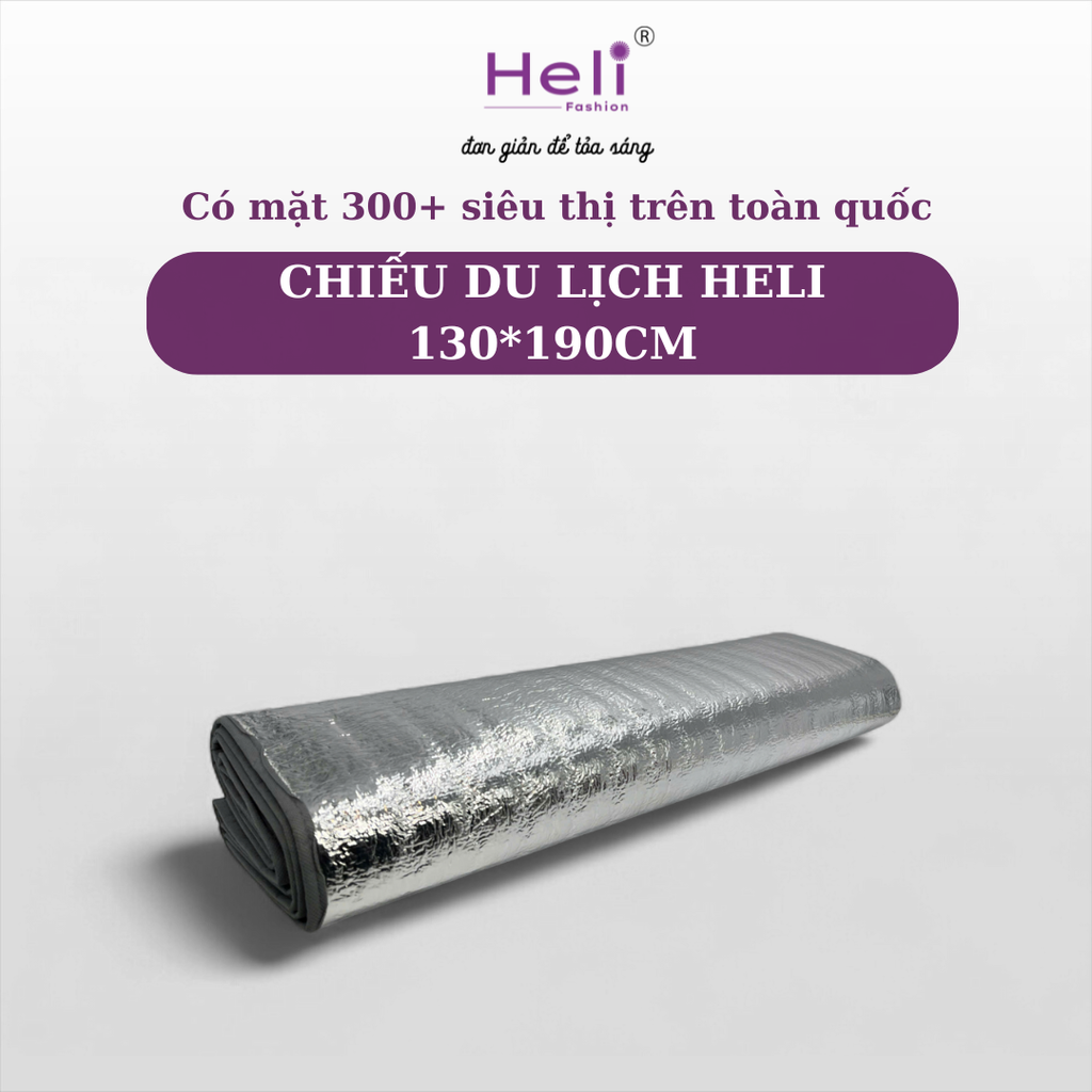 CHIẾU DU LỊCH HELI 130*190 CM 