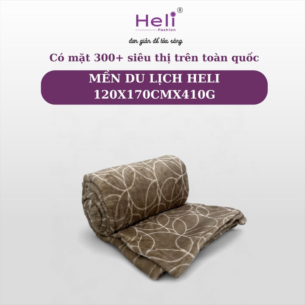 MỀN DU LỊCH HELI BHL 120X170CMX410G