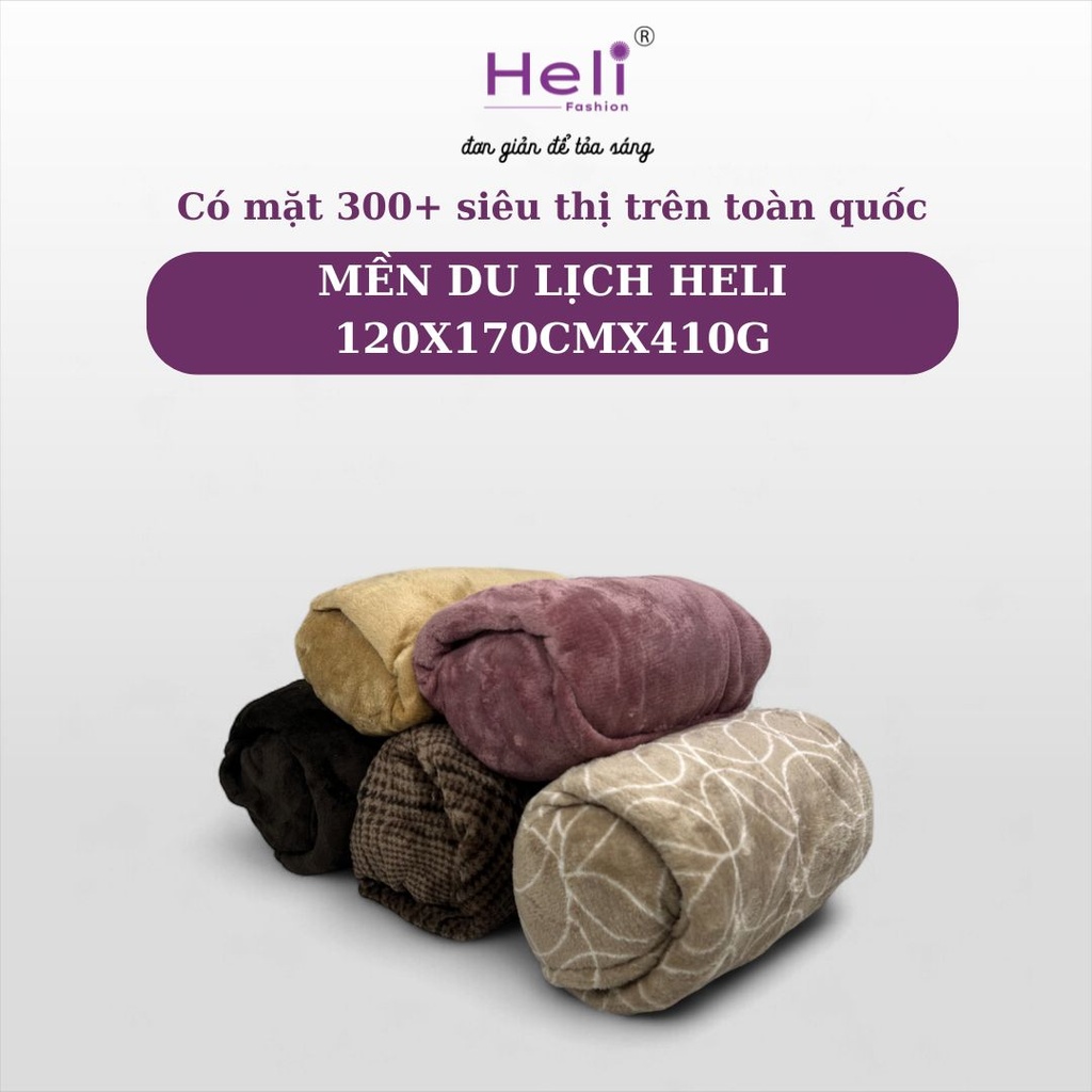 MỀN DU LỊCH HELI BHL 120X170CMX410G