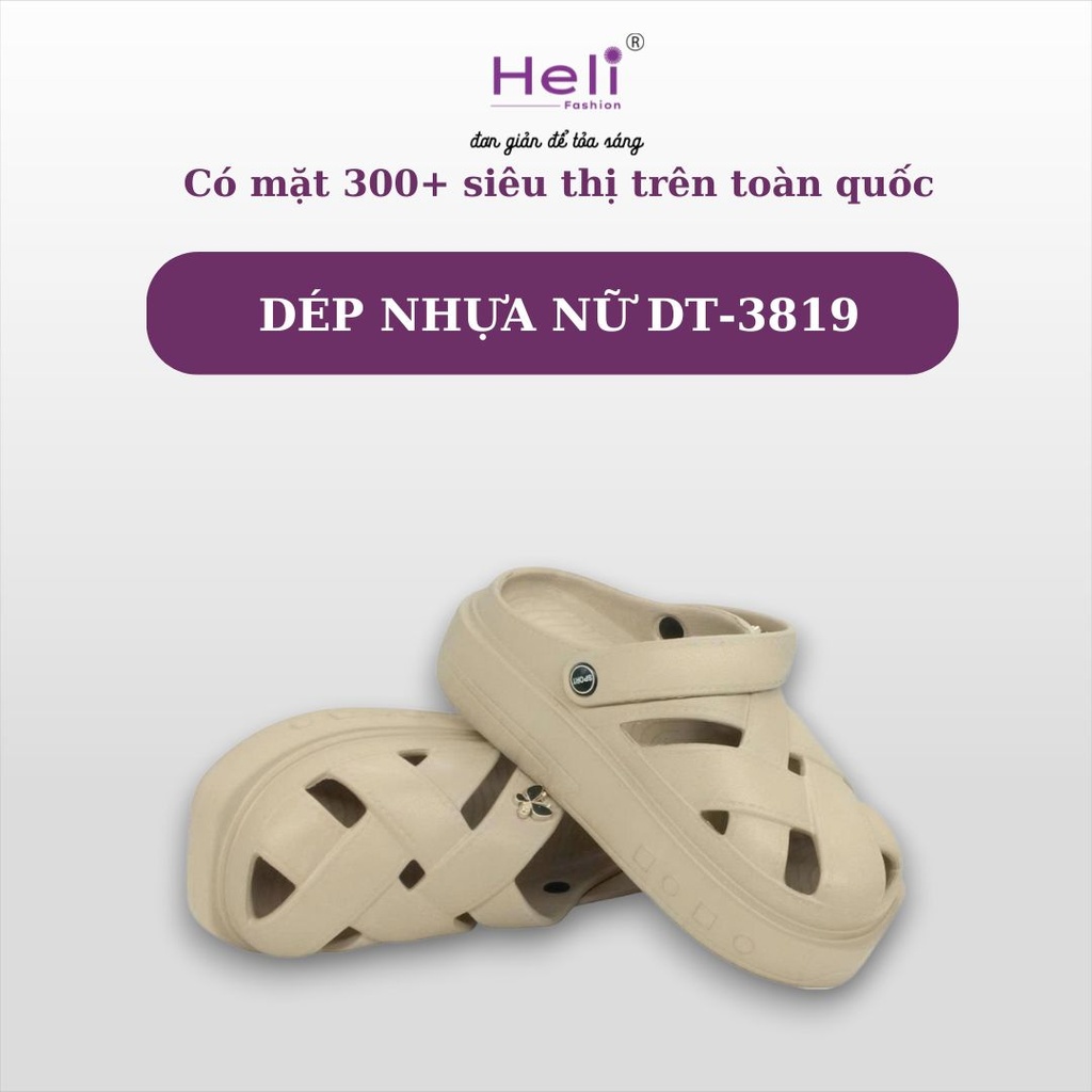 DÉP NHỰA NỮ DT-3819