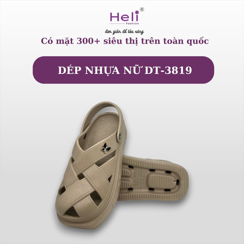 DÉP NHỰA NỮ DT-3819