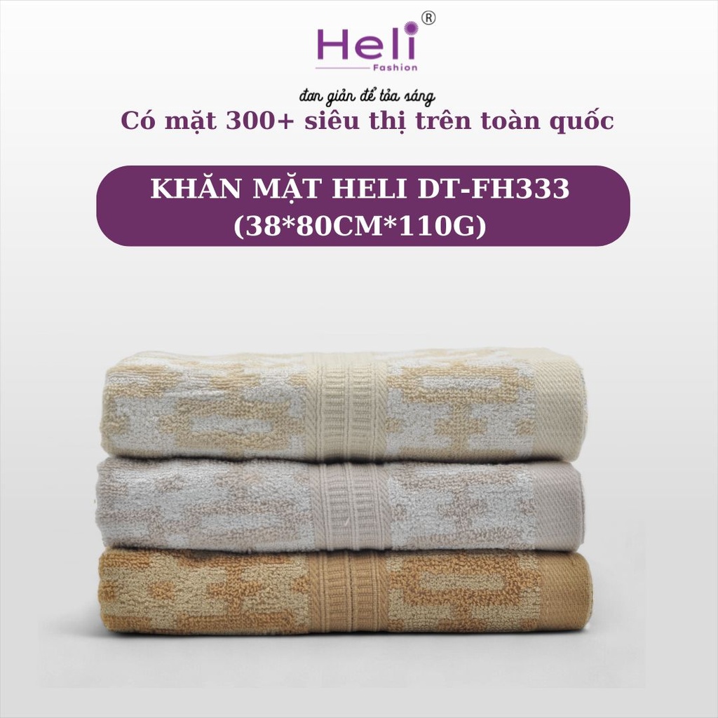 KHĂN MẶT HELI DT-FH333 (38*80CM*110G)