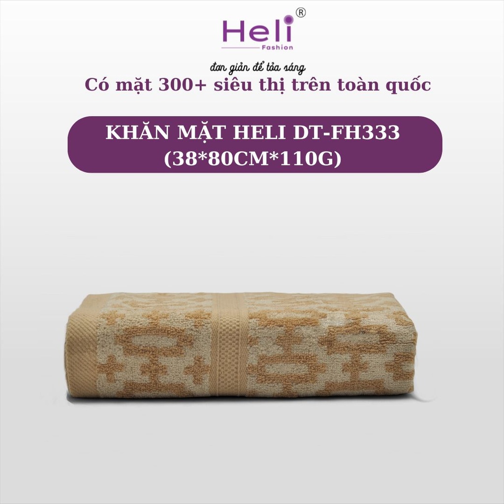 KHĂN MẶT HELI DT-FH333 (38*80CM*110G)