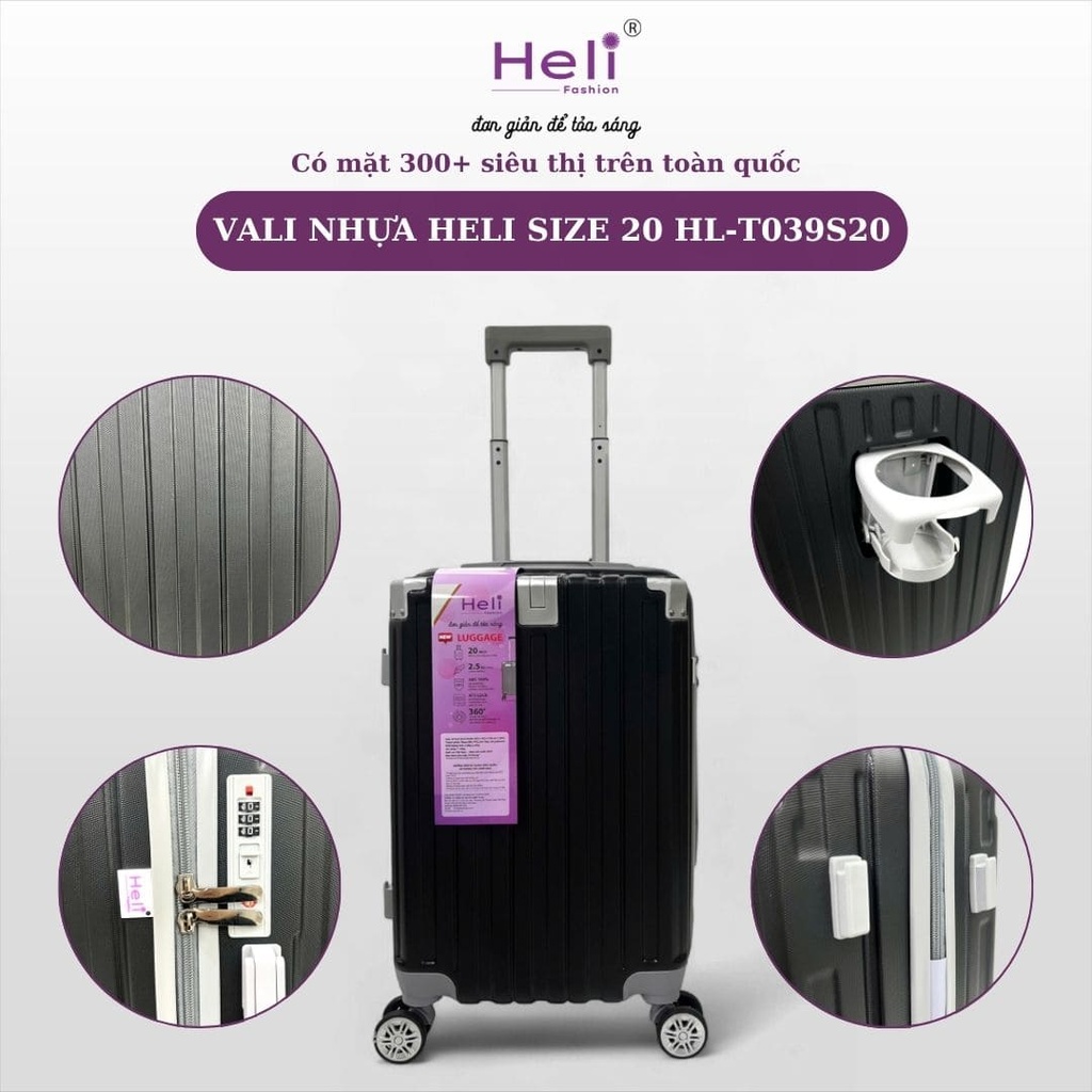 VALI NHỰA HELI SIZE 20 HL-T039S20
