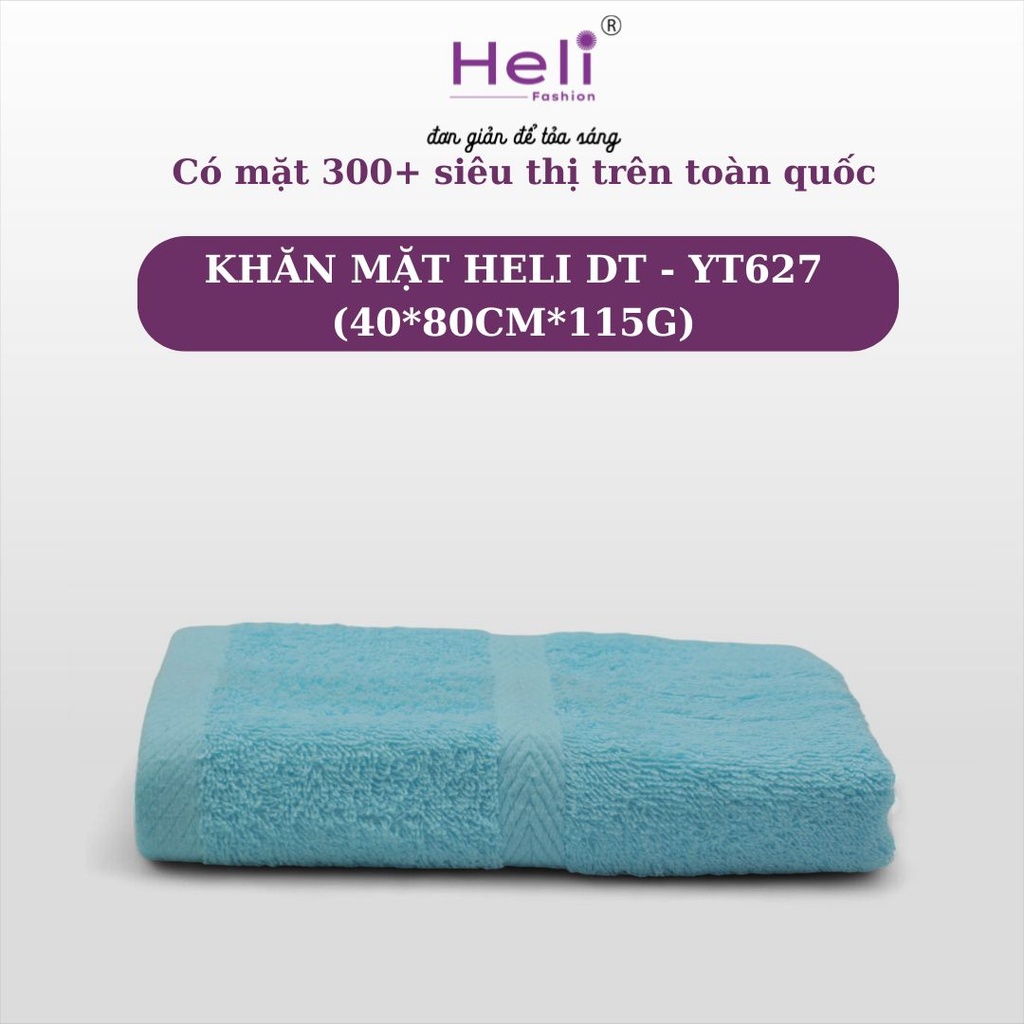 KHĂN MẶT HELI DT - YT627 (40*80CM*115G) 