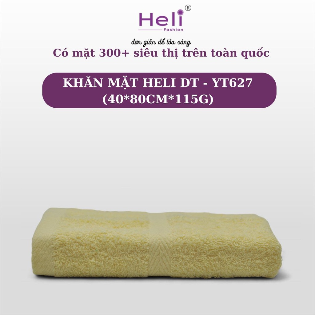 KHĂN MẶT HELI DT - YT627 (40*80CM*115G) 