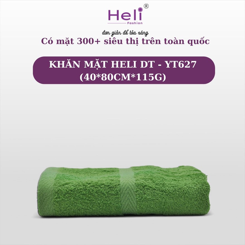 KHĂN MẶT HELI DT - YT627 (40*80CM*115G) 
