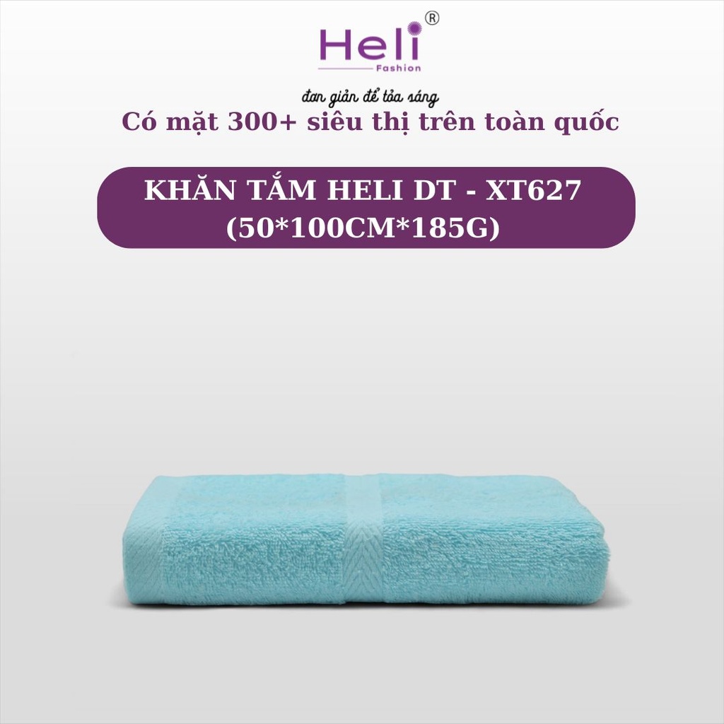 KHĂN TẮM HELI DT - XT627 (50*100CM*185G) 