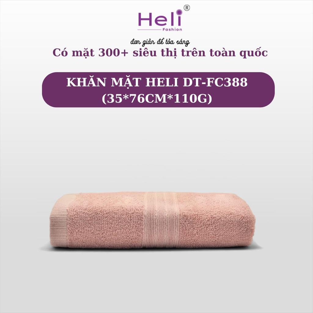 KHĂN MẶT HELI DT-FC388 (35*76CM*110G)