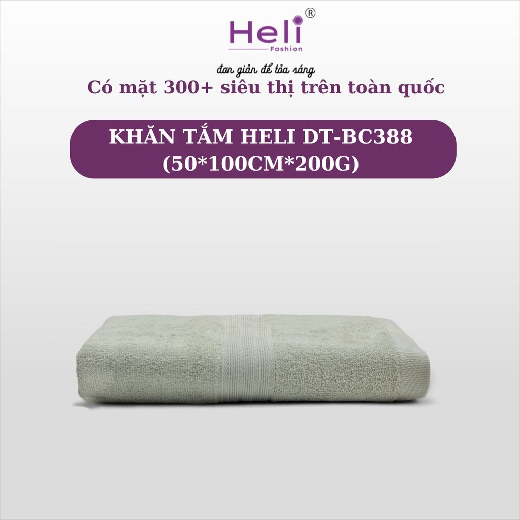 KHĂN TẮM HELI DT-BC388 (50*100CM*200G) 