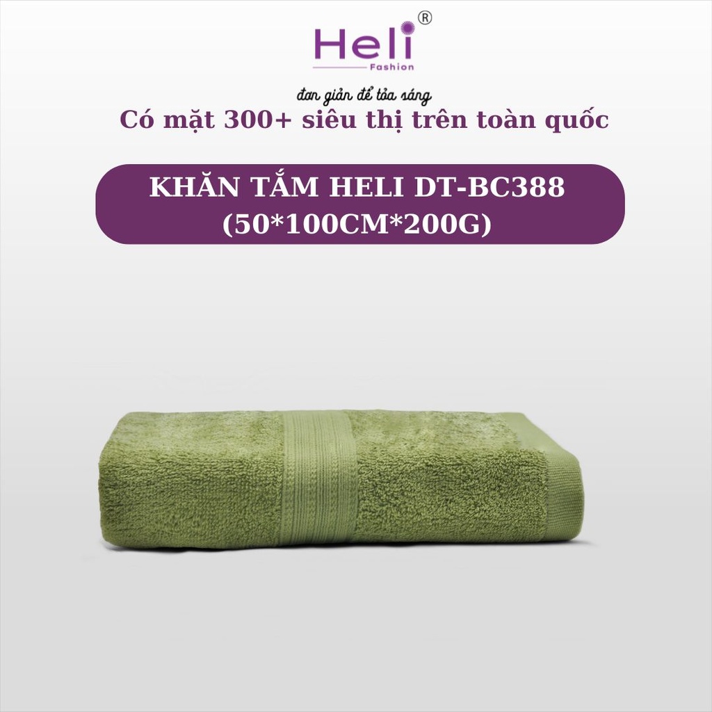 KHĂN TẮM HELI DT-BC388 (50*100CM*200G) 