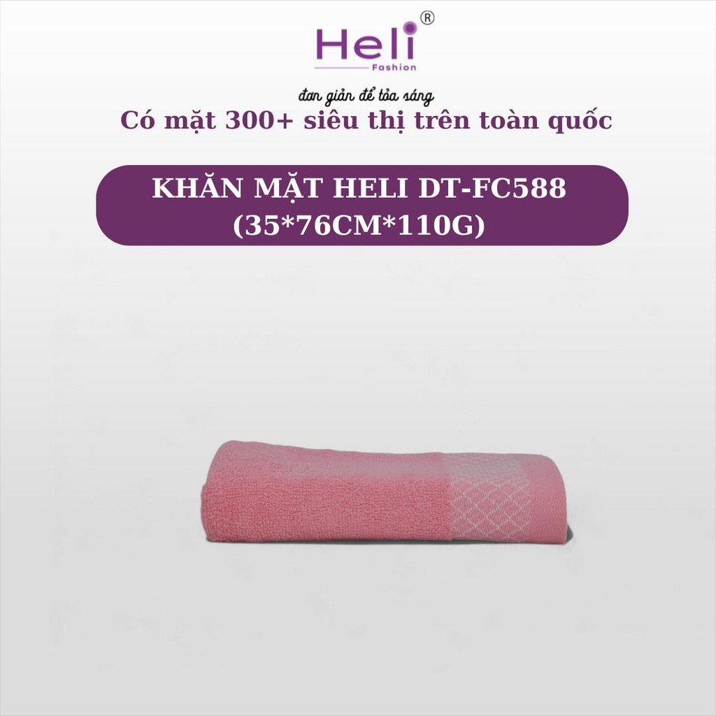 KHĂN MẶT HELI DT-FC588 (35*76CM*110G)