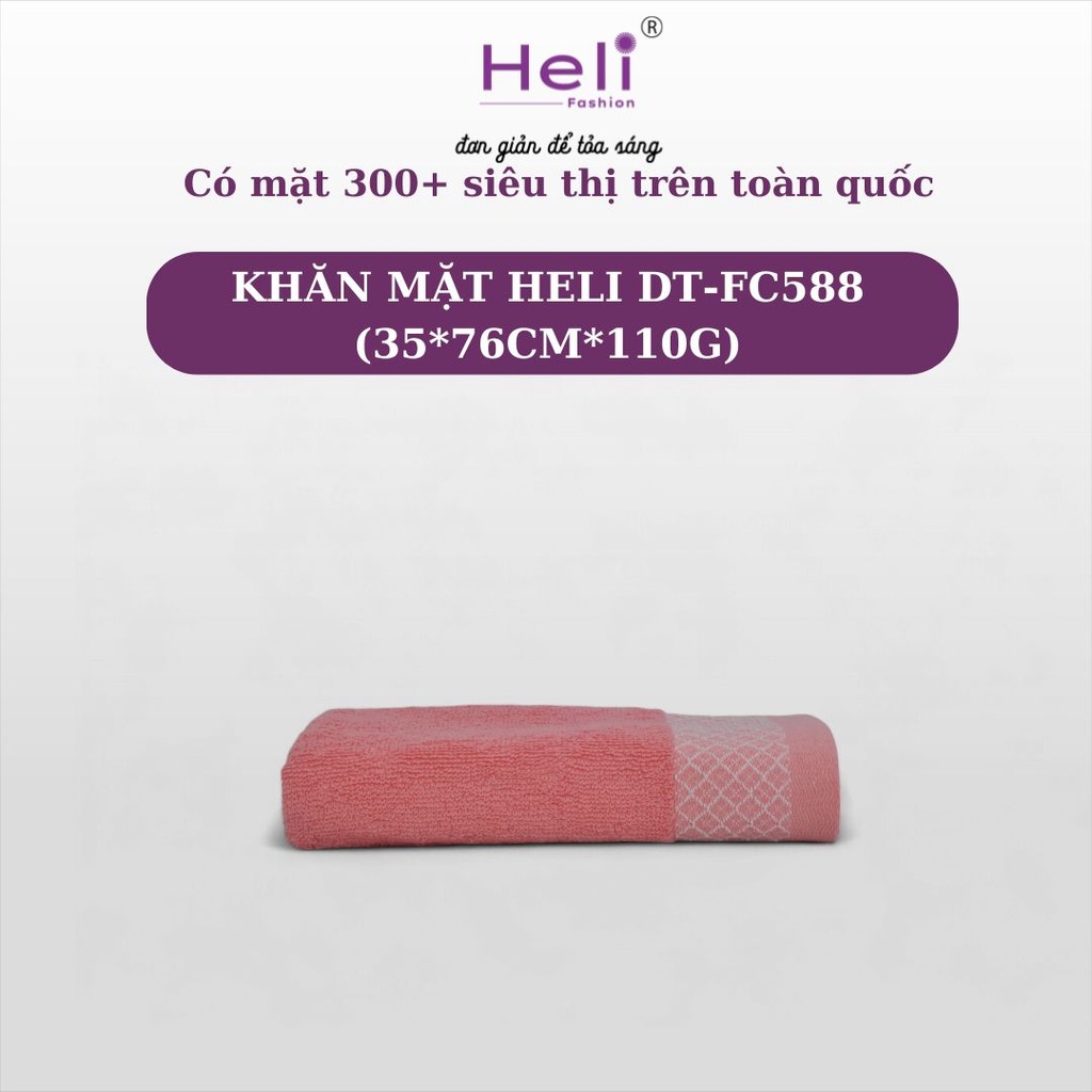 KHĂN MẶT HELI DT-FC588 (35*76CM*110G)