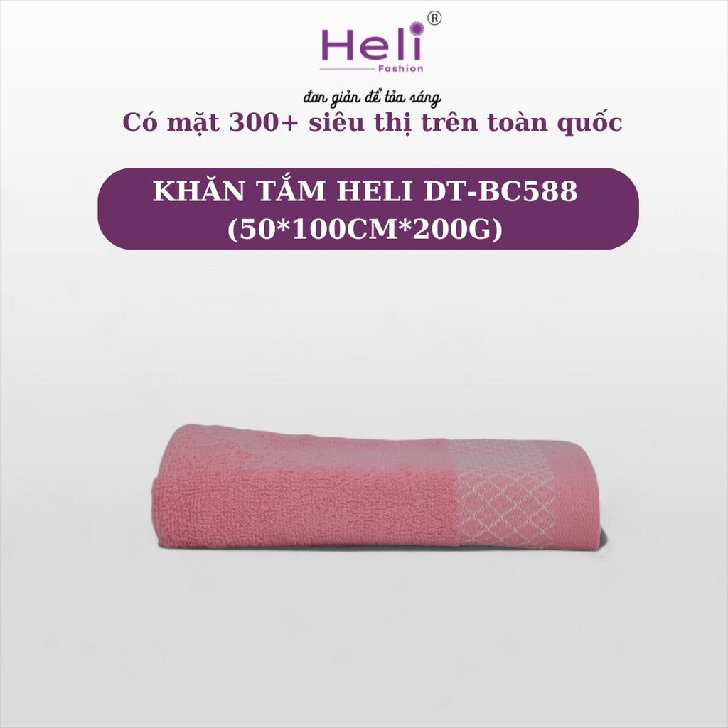 KHĂN TẮM HELI DT-BC588 (50*100CM*200G)