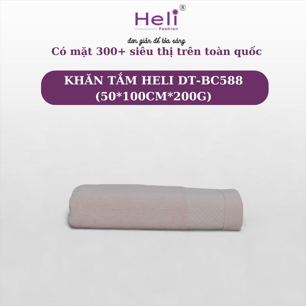KHĂN TẮM HELI DT-BC588 (50*100CM*200G)