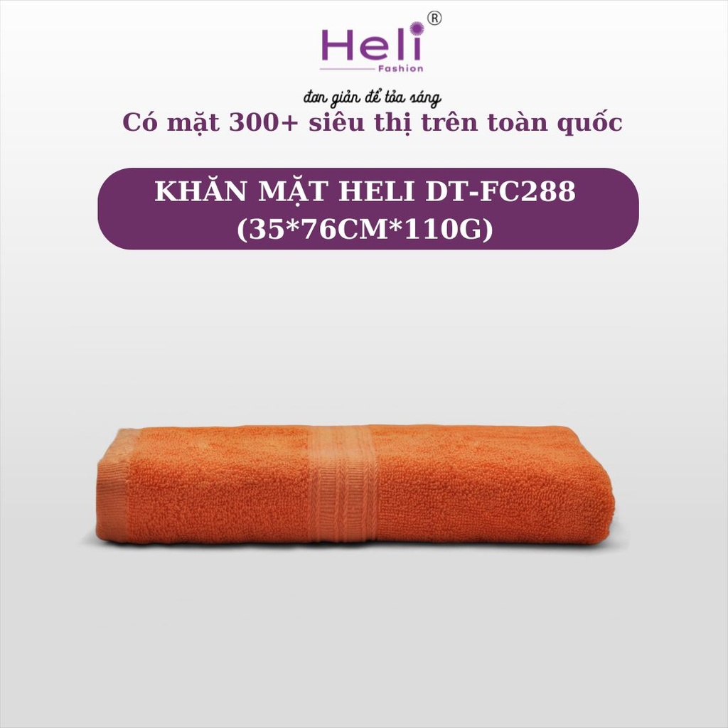 KHĂN MẶT HELI DT-FC288 (35*76CM*110G)