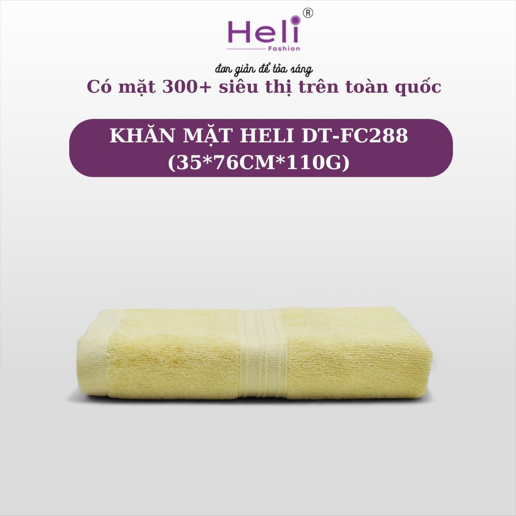 KHĂN MẶT HELI DT-FC288 (35*76CM*110G)