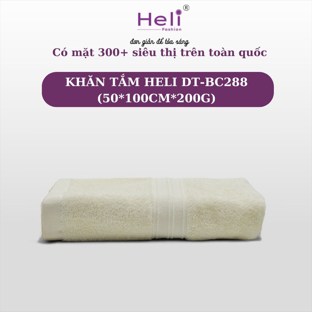 KHĂN TẮM HELI DT-BC288 (50*100CM*200G) 