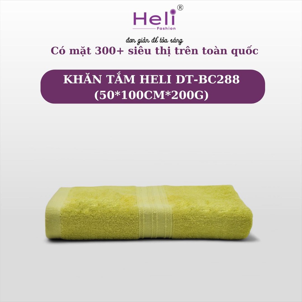 KHĂN TẮM HELI DT-BC288 (50*100CM*200G) 